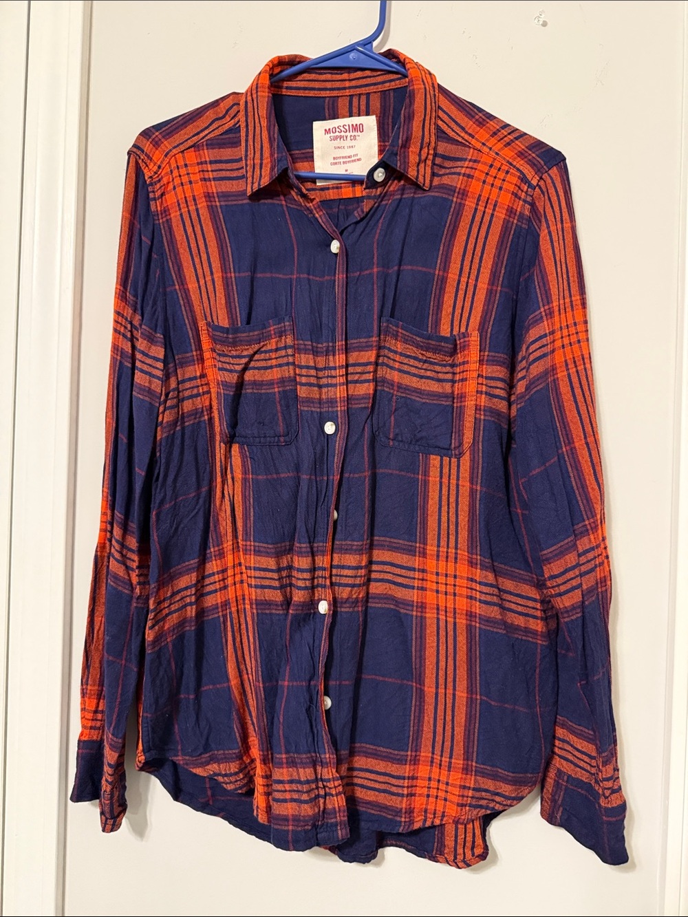 Mossimo Supply Co. Plaid Button-Down Shirt